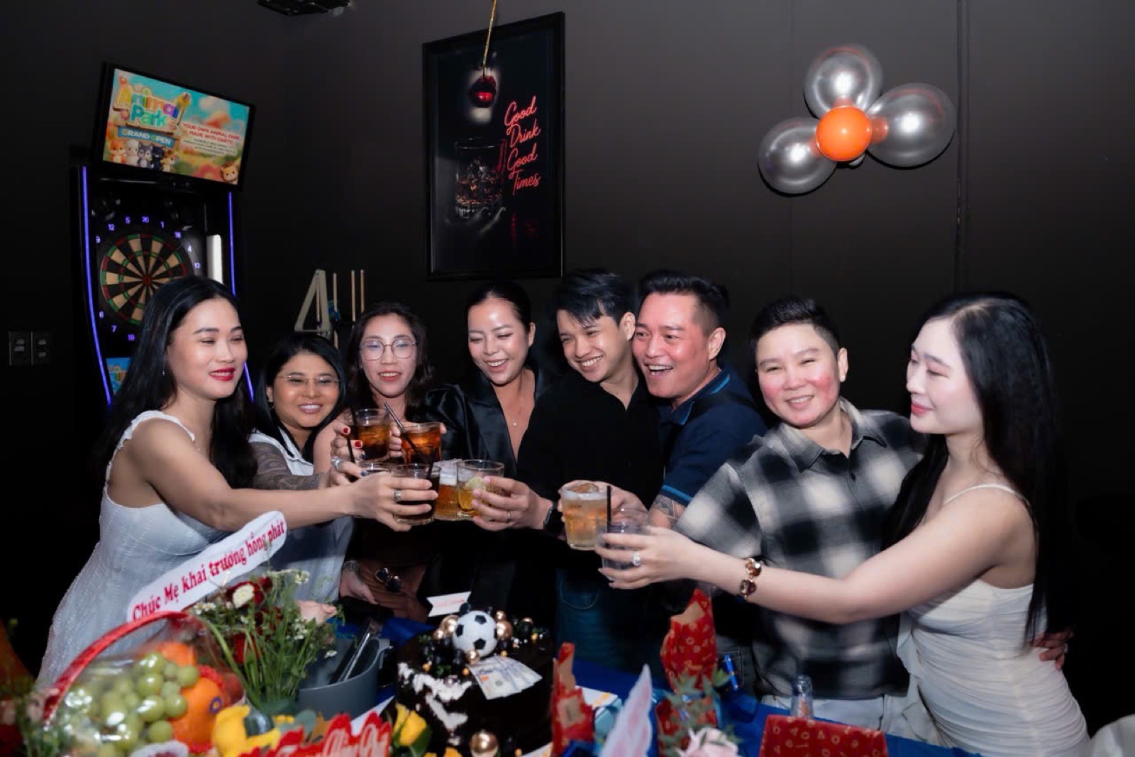 Company event at The Huddle Sports Bar, District 1